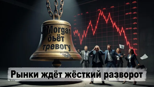 JPMorgan бьёт тревогу. Рынки ждёт жёсткий разворот